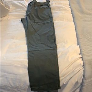 Travis Matthew trifecta2.0 men pant green size 34